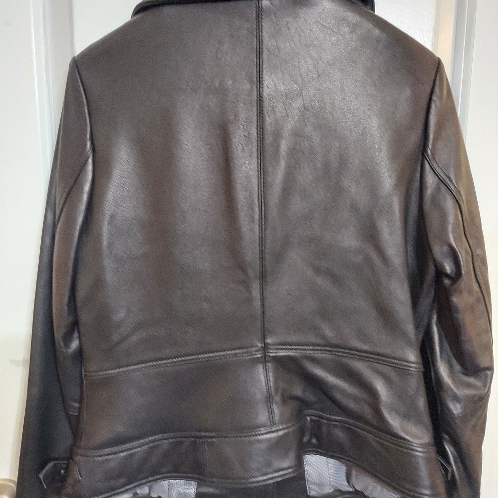 NWOT Black Wilsons Leather Jacket - Picture 4 of 16